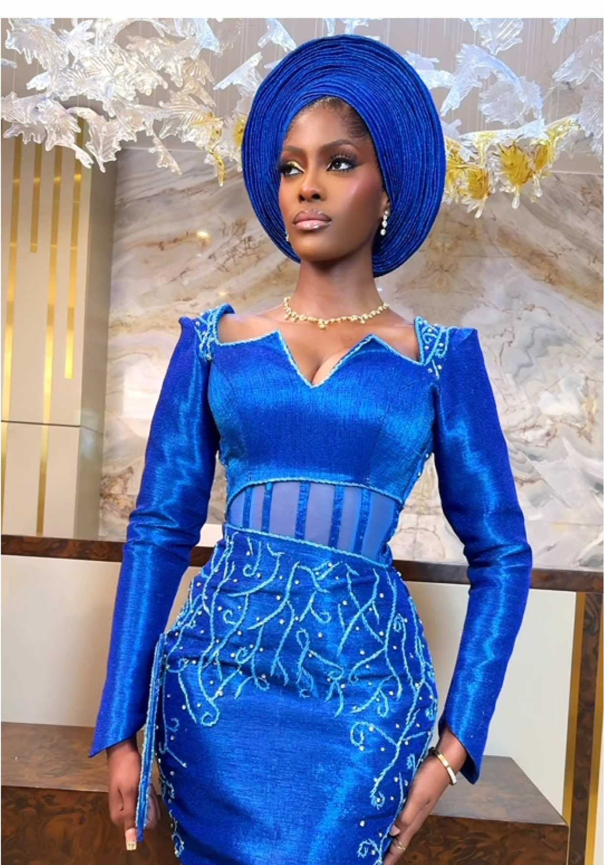 FADESEWA THE REGAL DRESS #gholdfashion #fyp #fyppppppppppppppppppppppp #fouryourpage #trendingvideo #fashioninspo #fashioninspo #fashiontiktok #fouryou #trendingsong #abujatailor #viralvideos #lazycontent #fashionschool #fashionschoolinabuja #foru #bellanaijaweddings #yorubawedding #yorubaweddings #asooketrends 