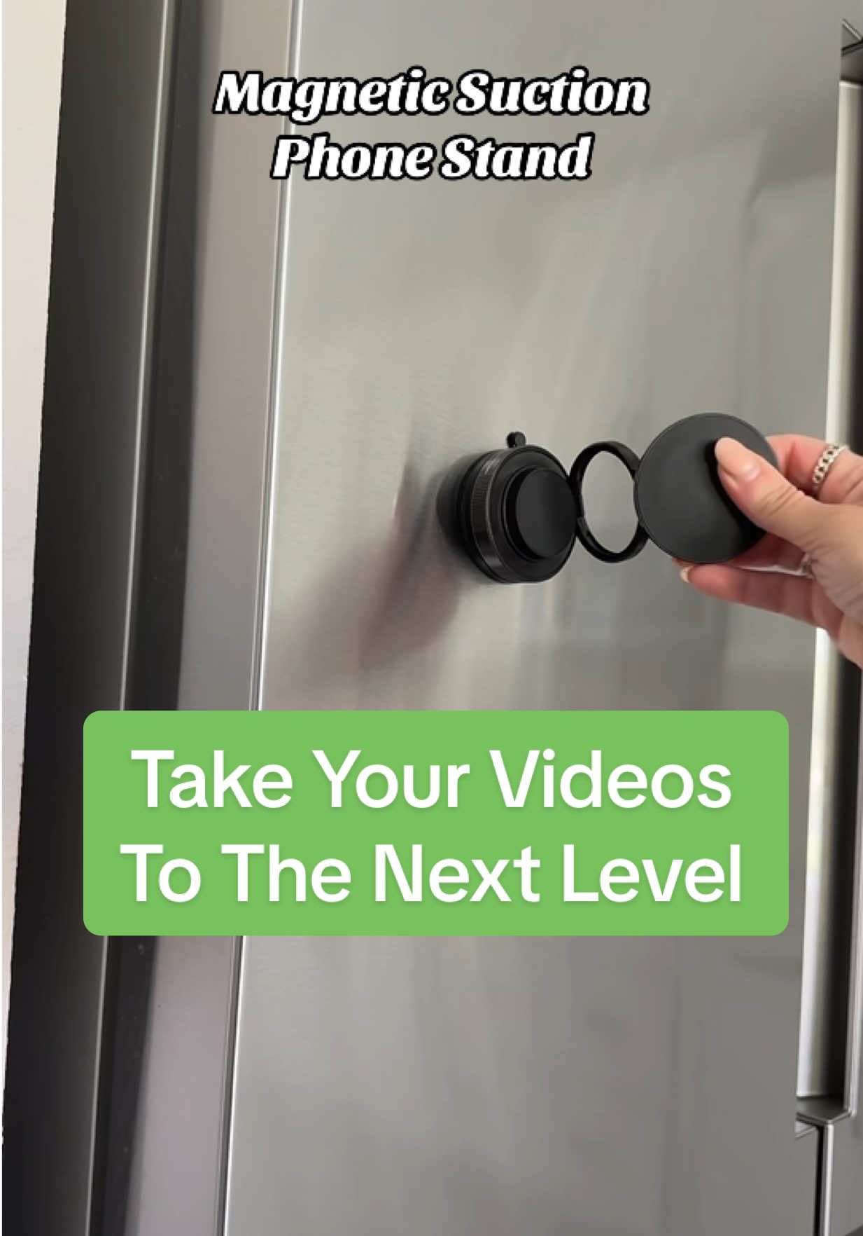 Take your videos to the next level with this Magnetic Suction Phone Stand #fyp #magneticphonestand #magneticphoneholder #magnetholder #ttshop #TikTokShop  #suctionphonemount #tripod #suctionphoneholder #phonemagnet #magnetic #phonehacks #viralproduct #magneticphonemount #viral #magneticphoneholder #trending #carphoneholder #carphonemount #phonemount #phoneholder #caraccessories #mobilemount #rotatingholder #rotatingphoneholder 