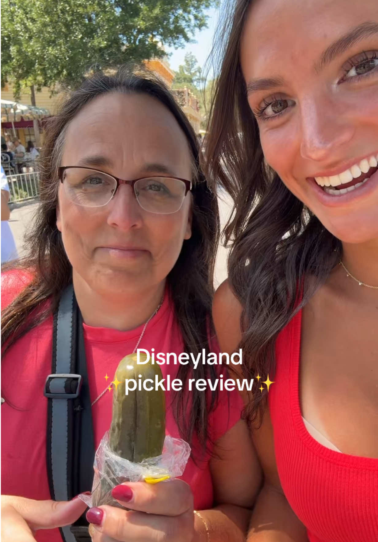 get the disney pickle #disneyland #disneyday #disneypickle #pickles #review #disneyparks #magickingdom #anniversary #disneyanniversary #disneyfoodie 