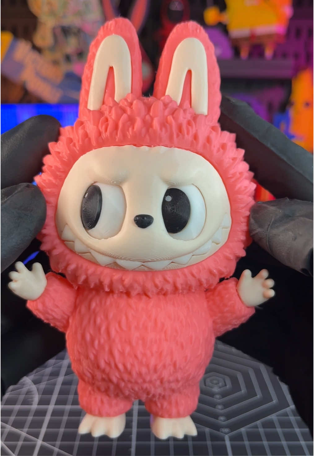 3D PRINTED PINK LABUBU!🩷 📁Model STL: LINK IN BIO This adorable pink Labubu is here to steal hearts! With its quirky face, fluffy ears, and charming design, it’s the perfect shelf buddy or a unique gift for collectors.🍭 ⏱️Print time: 8,3h ⚖️Filament: 99g Would you take this little guy home?👾 Don’t forget to like, subscribe, and comment on what to print next!✨ #3d #3dprinter #print #fyp #DIY #viral #viralvideo #fun #idea #nk3dlab #plastic #filament #bambulab #3dmodel #labubu #pinklabubu #toy #kawaii #cute #collectible #figure #vinylface #blindnox #cutefigure #customtoy #popmart #themonsters #macaron #asmr
