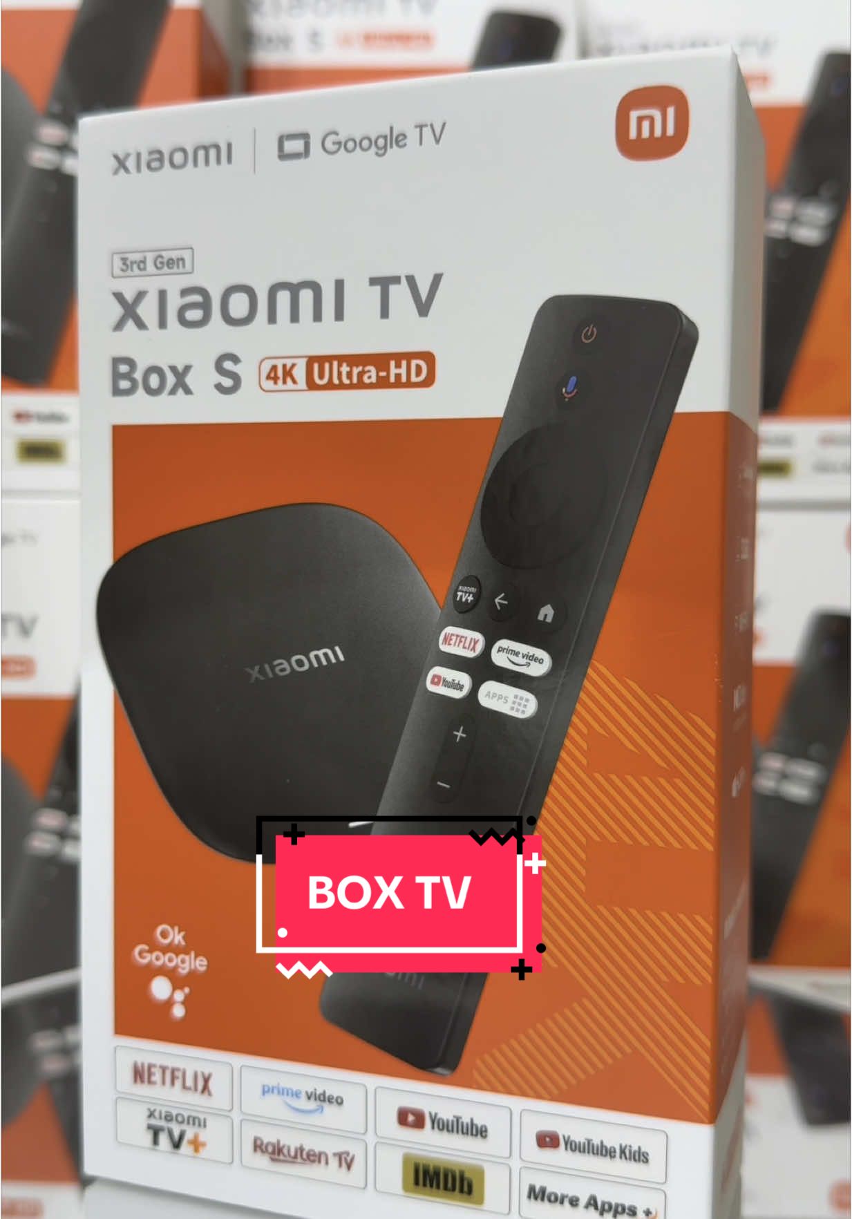 Mi TV Box S 3eme génération Qualité d'image 4K Ultra HD, image plus détaillée et plus vivante. Xiaomi Mi TV Box S 3nd Gen, télécommande Bluetooth et IR 360°. Ports standards, pour plus de possibilités. Dolby Vision-atmos et HDR10  32Go Stockage / Wifi 6 / Quad-core Prix: 45 000 fcfa Tel: 78 632 06 90 #boxtv#boxtvandroid#dakar#xiaomi#iptv #viral 