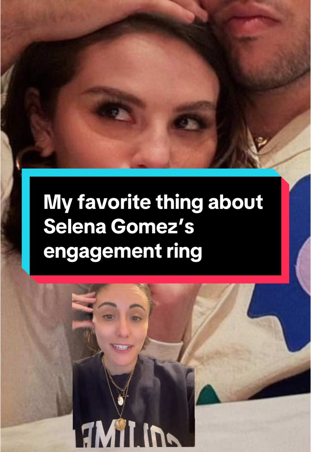 #selenagomez #selenatiktok #bennyblanco #engagementring #marquisediamond 