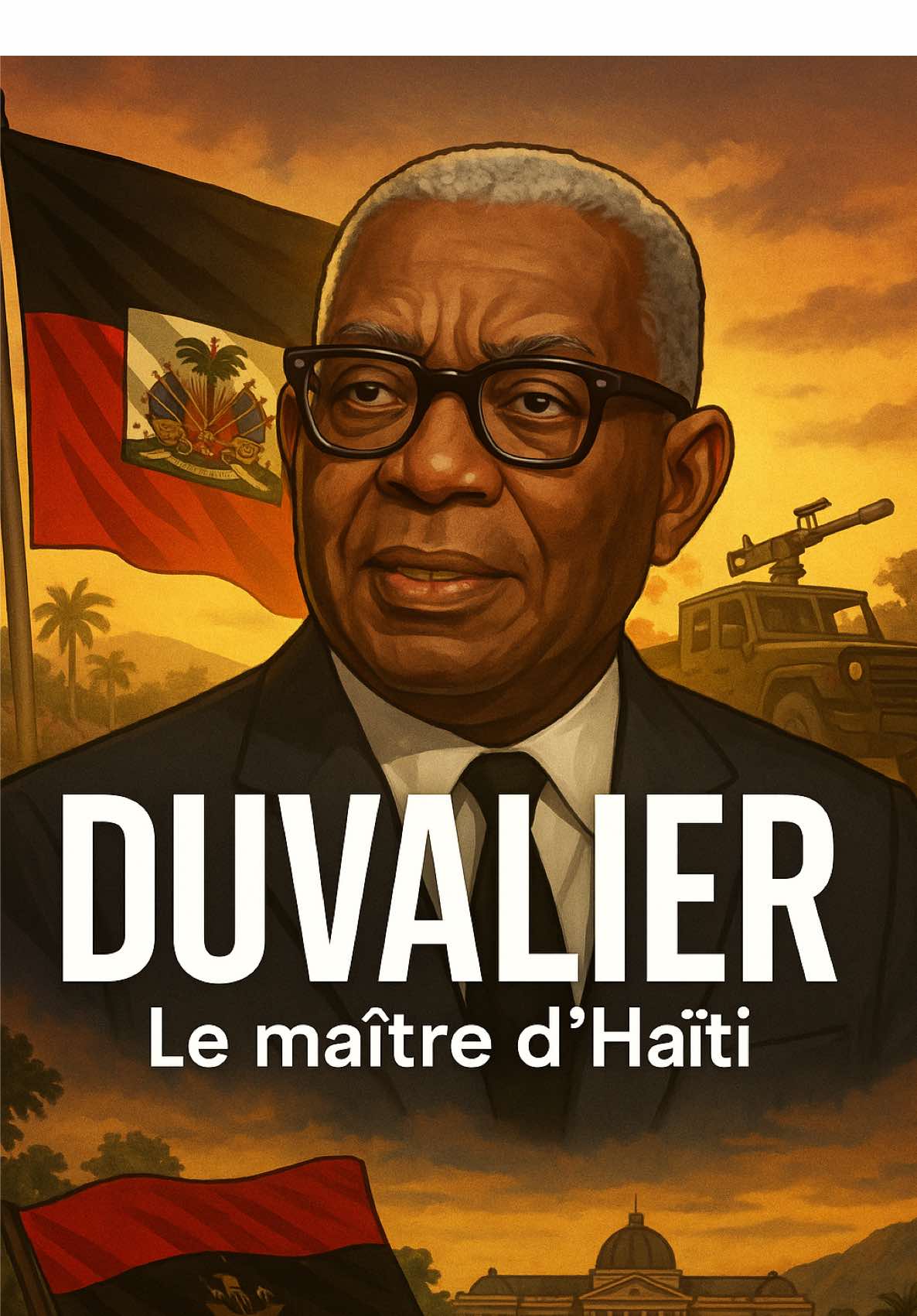 👁️ Il se faisait appeler “Papa Doc”… ⚖️ Médecin du peuple devenu chef d’État, il a marqué l’histoire d’Haïti par une main de fer. 🌀 Entre culte de la personnalité, mystique et politique, son nom divise encore… Découvre l’histoire complexe et troublante de François Duvalier 🇭🇹 #Histoire #Haiti #FrançoisDuvalier #PapaDoc #TikTokHistoire #storytime #Politique #HistoireDuMonde #Culture #HistoireCaribéenne #LeSaviezVous #History #Ayiti #Duvalier #President #Afro #Amerique #Vaudou #Kennedy #Chien #USA#USAatsUnis #ApprendreSurTikTok #FYP #Pourtoi 