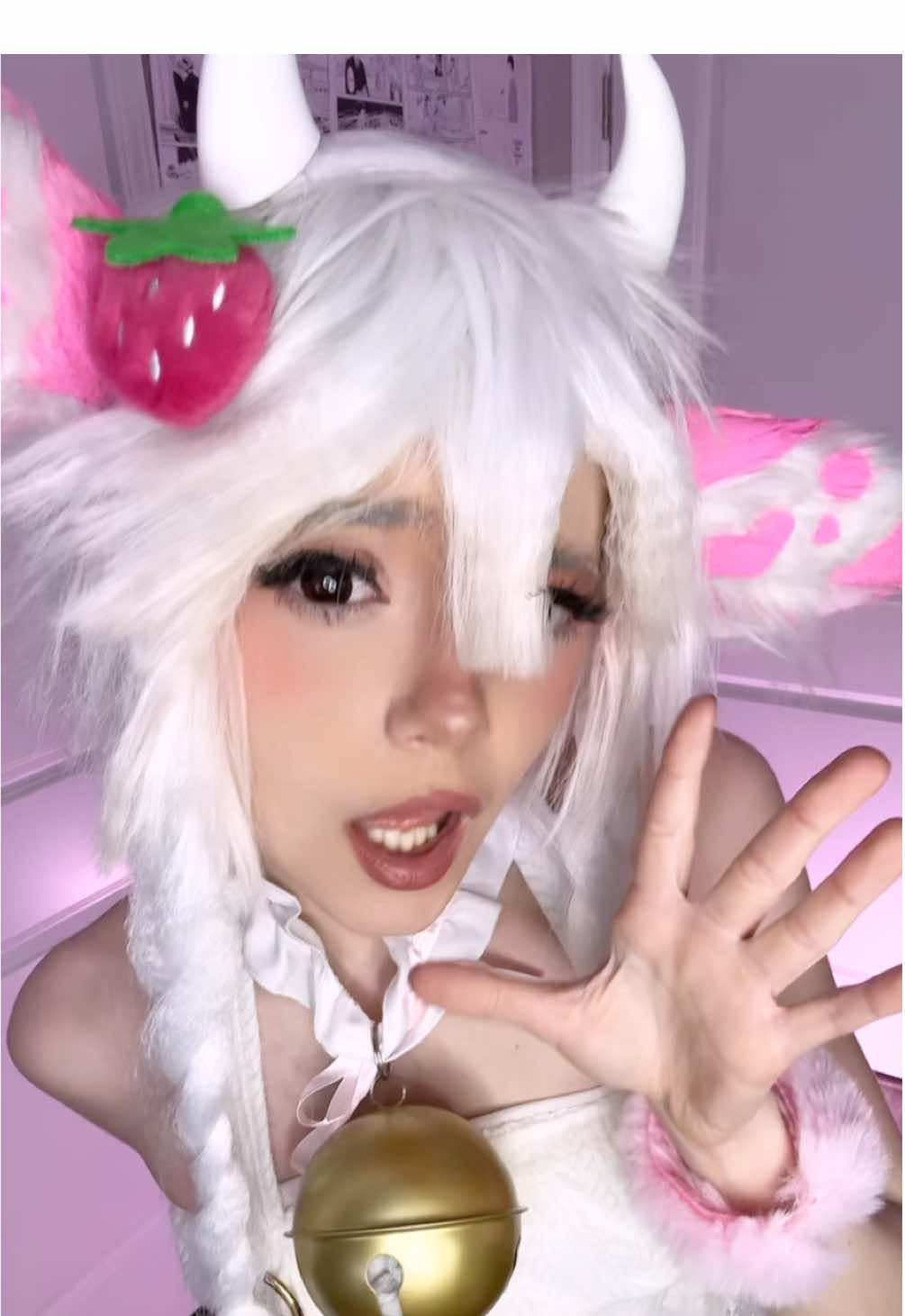 hey bro , I heard you like cowboys . .🤠🐮🍓 #cosplay #cowboy #cowkemonomimi #cosplayer #cowcosplay #strawberrycow #strawberrycowcosplay #feminineboy #femboy #mooimimo 