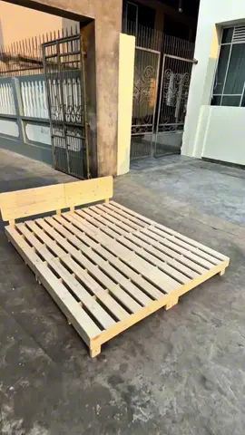 Giường Pallet Gỗ Thông #pallet #giuongpallet #xuhuong 