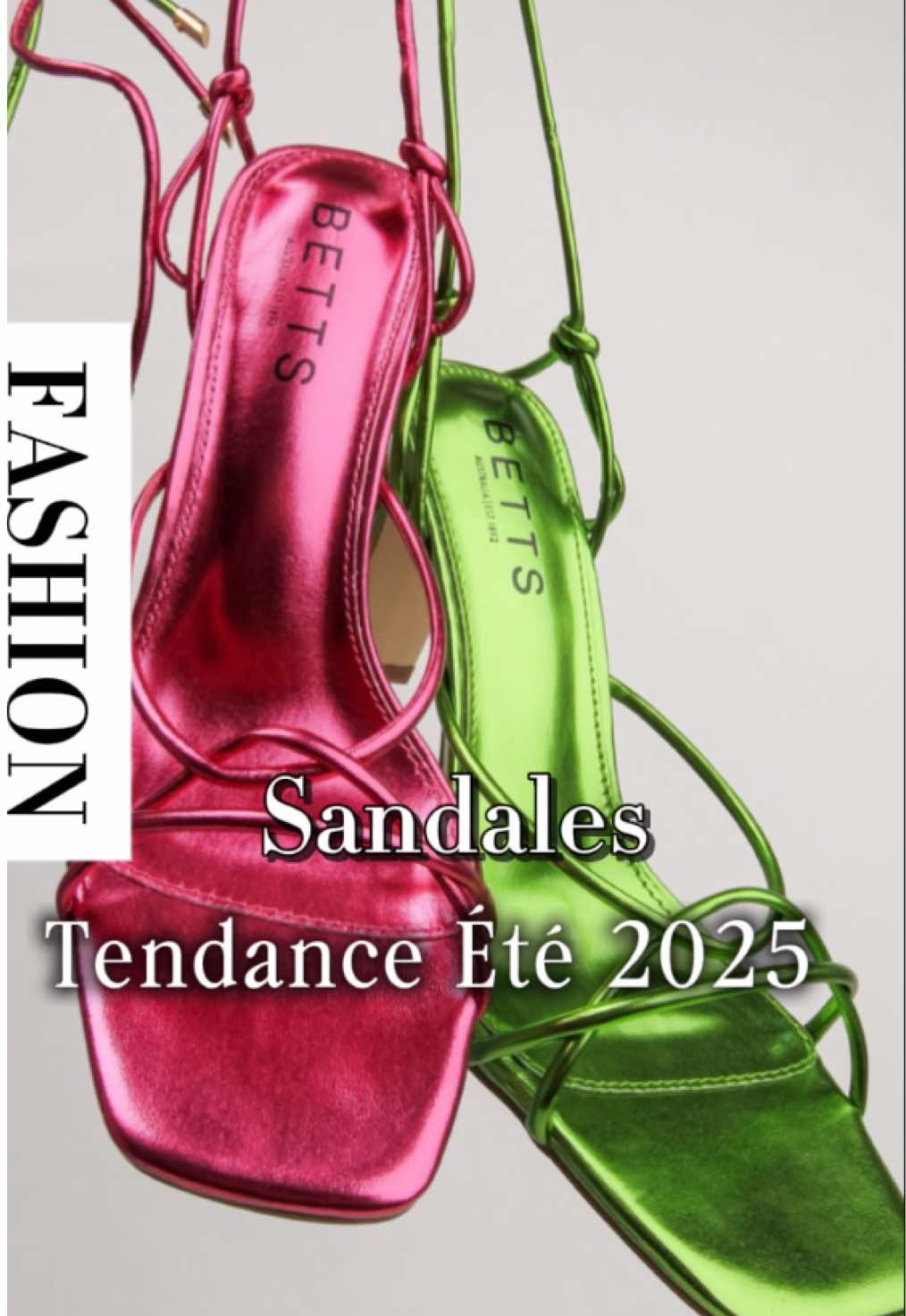 Les sandales Tendances Été 2025 ✨ . . . . #tendance #mode #fashion #sandals #poutoi #2025 #Summer #ete #fashiontiktok #news #newtrend 