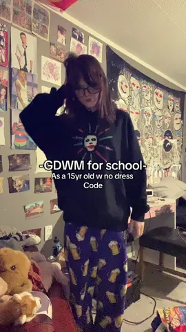 #2010 #gdwm #school #dresscode #OOTD #hair #makeup #alternative #lgbt🌈 #fyp #fypシ゚ 
