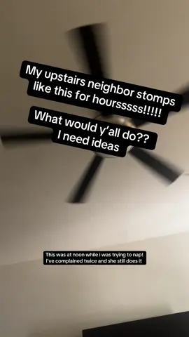 She does this all day everyday!!!!!! Knocked on door and she won’t answer! I’m sick of this! I’m about to put vacuum to the ceiling #neighbors #apartment #upstairsneighbors #noise #stomping #noisyneighbors #stomptheyard 