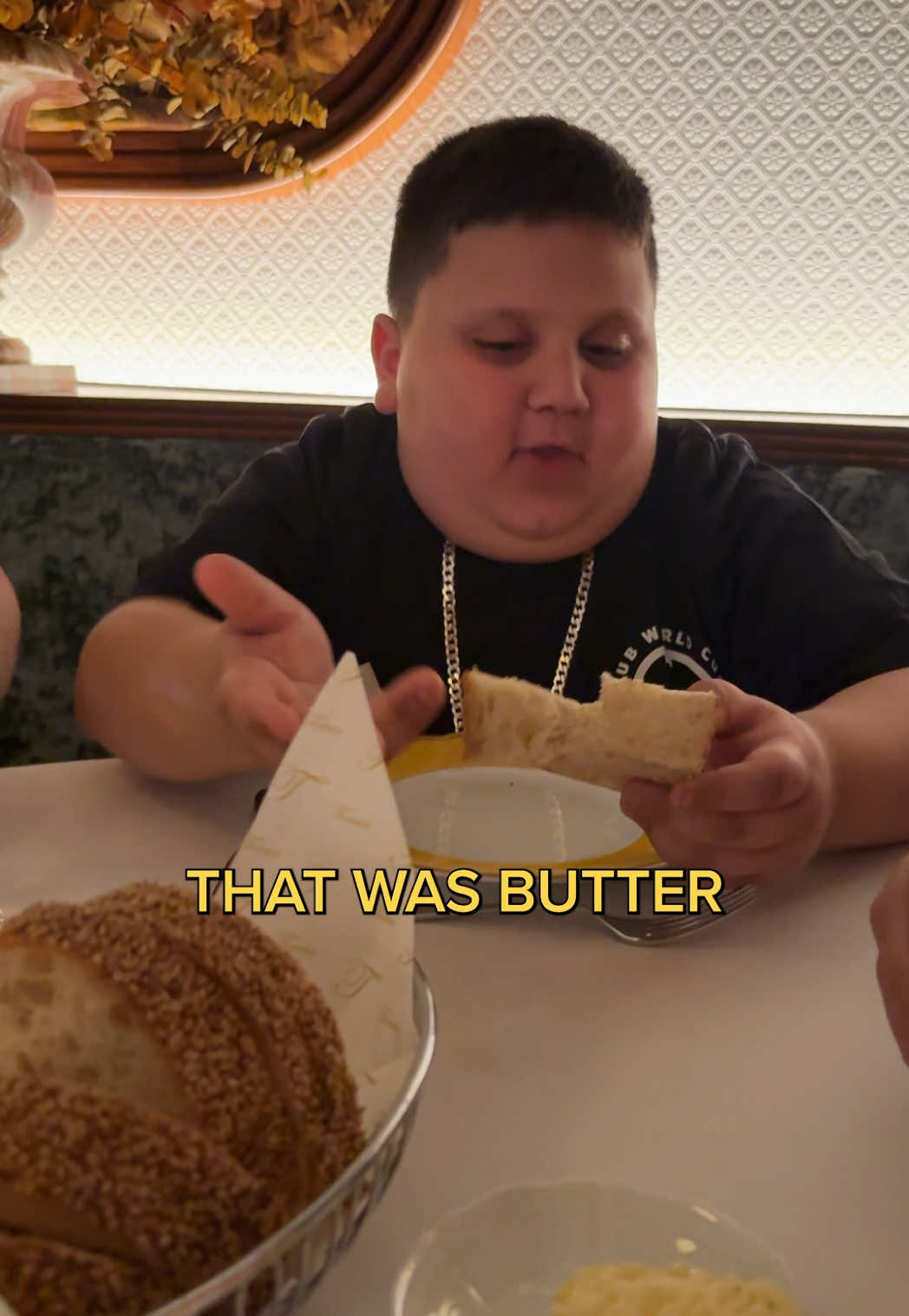 Corner table at Torrisi’s 