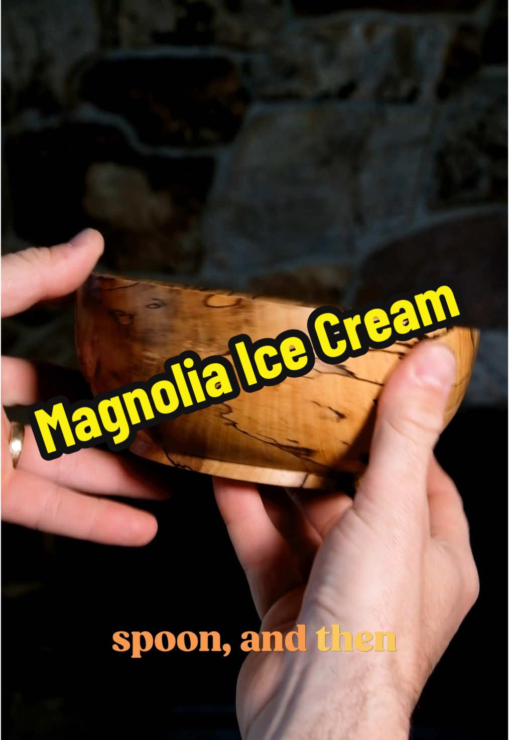 A new tree ice cream champion! I felt like I earned this win after our last episode (although some of you probably thing I deserve some kind of cosmic punishment for making Bradford Pear ice cream in the first place, which, fair.) Also big thanks to @Alexis Nikole for cookie recipe inspiration, a true true genius #trees #icecream #woodworking #foraging #magnolia 