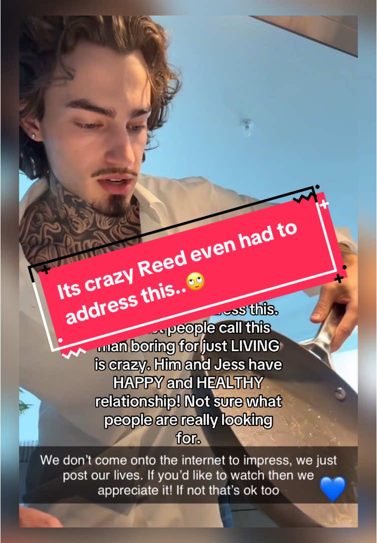You’re not boring,Reed. And neither is your marriage with Jess. You guys are happy and thriving TOGETHER and that’s all that matter. 🤍#jessandreed #marriage #fyp 