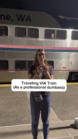 Do not ride by train if you get motion sickness. That shit is rough if you can’t look out the window. Overall though it was pretty chill! #amtrak #seattle #everett #travel 