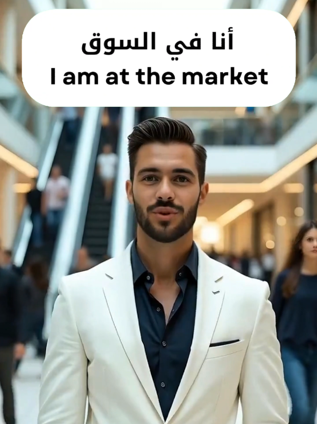 أنا في السوق English Learning Arabic   #ArabicToEnglish  #LearnArabic    #EnglishLearning  #LanguageExchange   #BilingualEducation  #ArabicLanguage     #EnglishAsASecondLanguage    #LanguageLearning  #CulturalExchange    #SpeakArabic