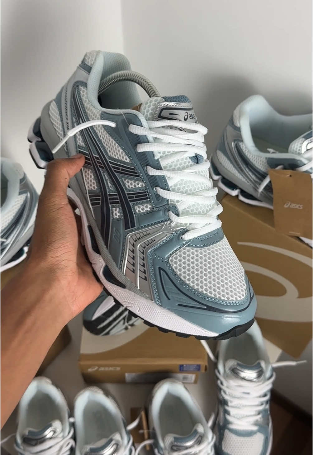 Restock on Vinted 🤞🏽 ASICS gel Kayano 14 ford grey  #asics #asicsgelkayano #fyp #fordgrey #virał 