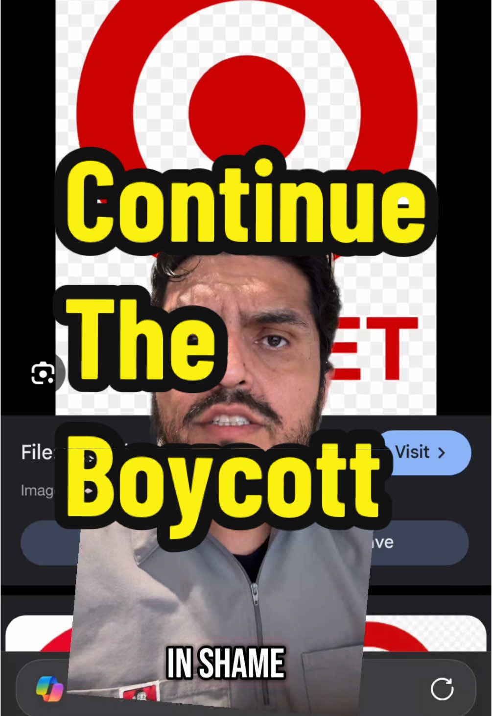 5/21/2025 - @target Know your audience. And tell your stock holders I said HELLO 👋🏽 The Boycott continues  #REACH #Target #Earnings #boycott #DEI #Trump #boycottcontinues 