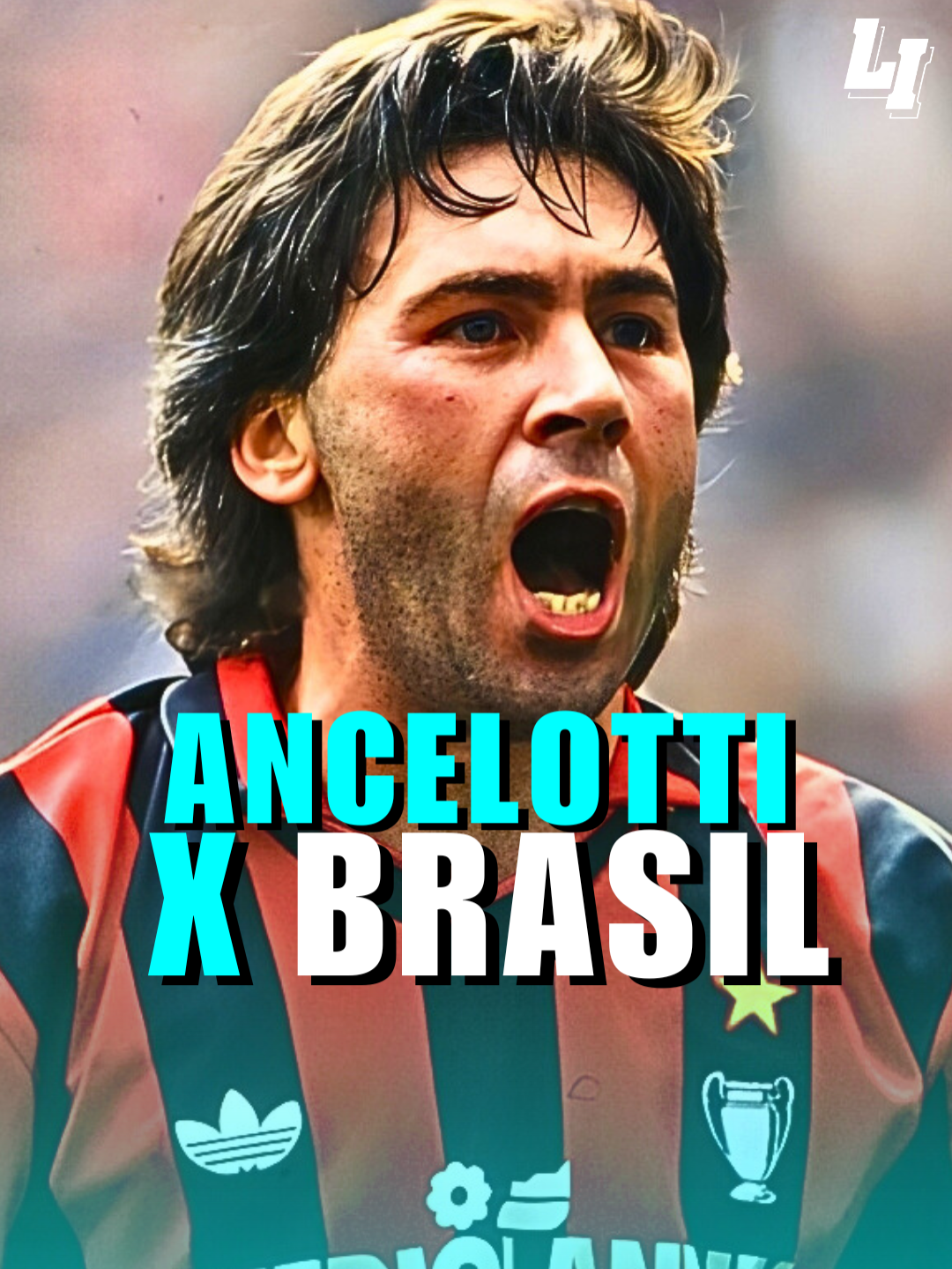 O dia que Ancelotti Enfrentou a Seleçao Brasileira vestindo a camisa do Milan!😲🔥 #carloancelotti #ancelotti #realmadrid #selecaobrasileira #brasil #futebol #futebolbrasileiro #futeboleuropeu