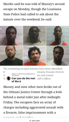 Replying to @RII•Fitness&Beauty *listen with 1.5x speed if you want to speed it up*  here's an update on the remaining 6 (including clarification on the other inmate from the og video) #inmates #derrickgroves #fyp #louisiana #nola 