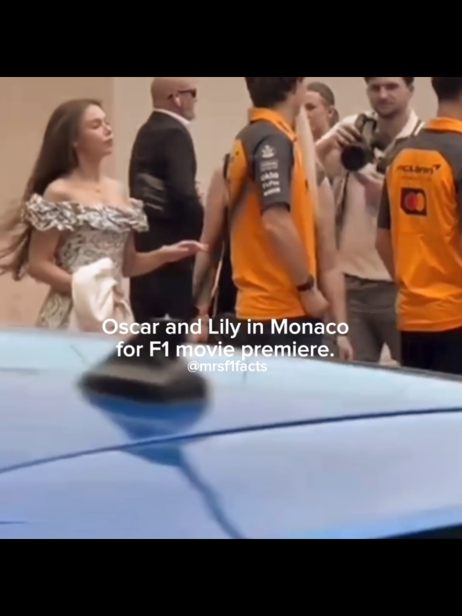 Her dress😍 In my opinion, she is the best dressed today #lilyzneimer #oscarpiastri #monaco #monacogp #f1movie #beautyandbrains #engineering #mclaren #f1wags #wags #F1 #couple #couplegoals #formula1 #beauty #fyp #foryou #relatable #facts @U sure? @U sure? @U sure? 