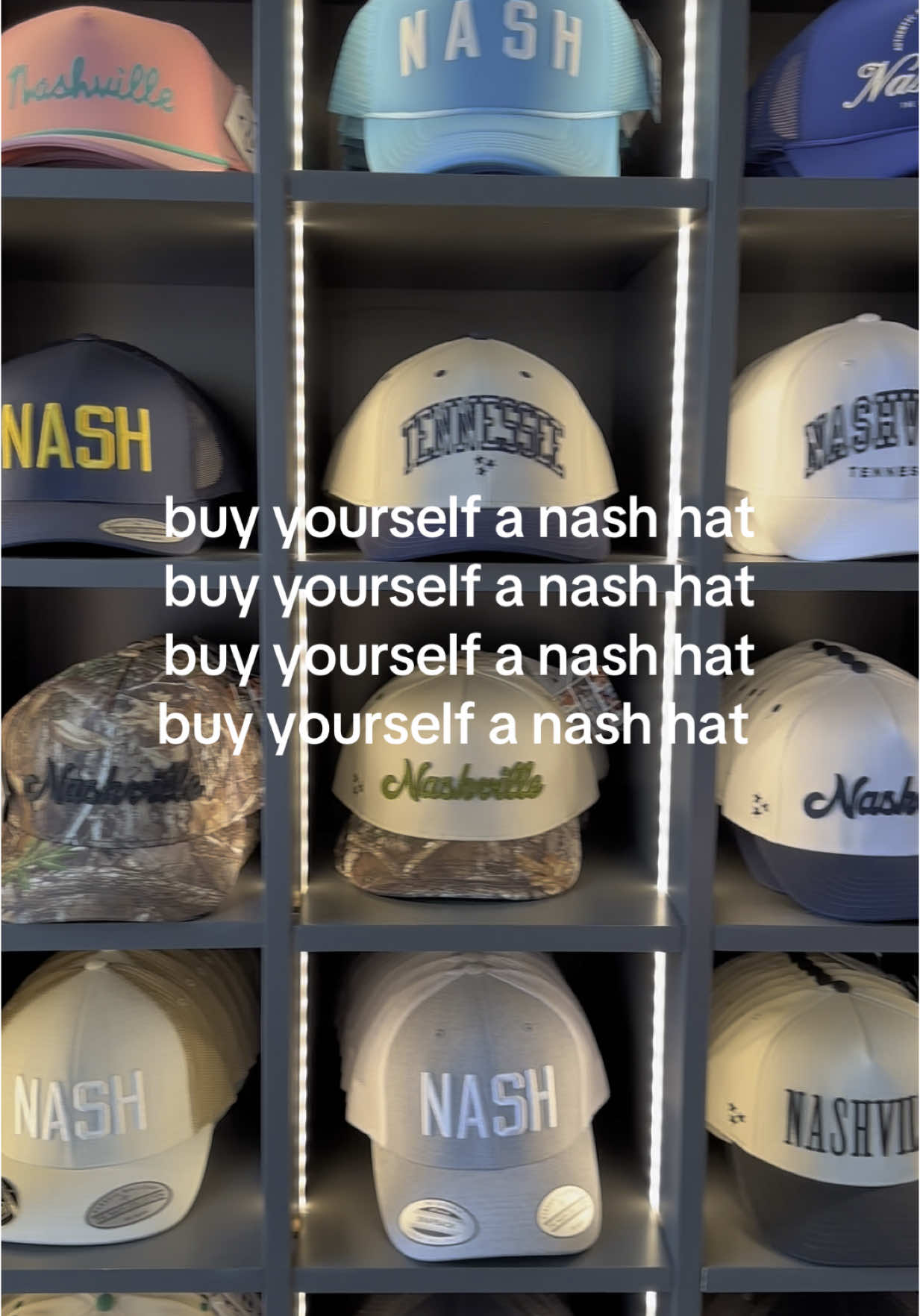 Might be time to treat yourself 🛍️ #thenashcollection #nashville #tennessee #nash #broadway #downtown #shopping #treatyourself #hillsborovillage #nashhat 