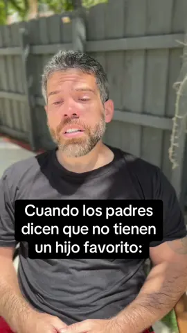 Cuando los padres dicen que no tienen un hijo favorito 😂 