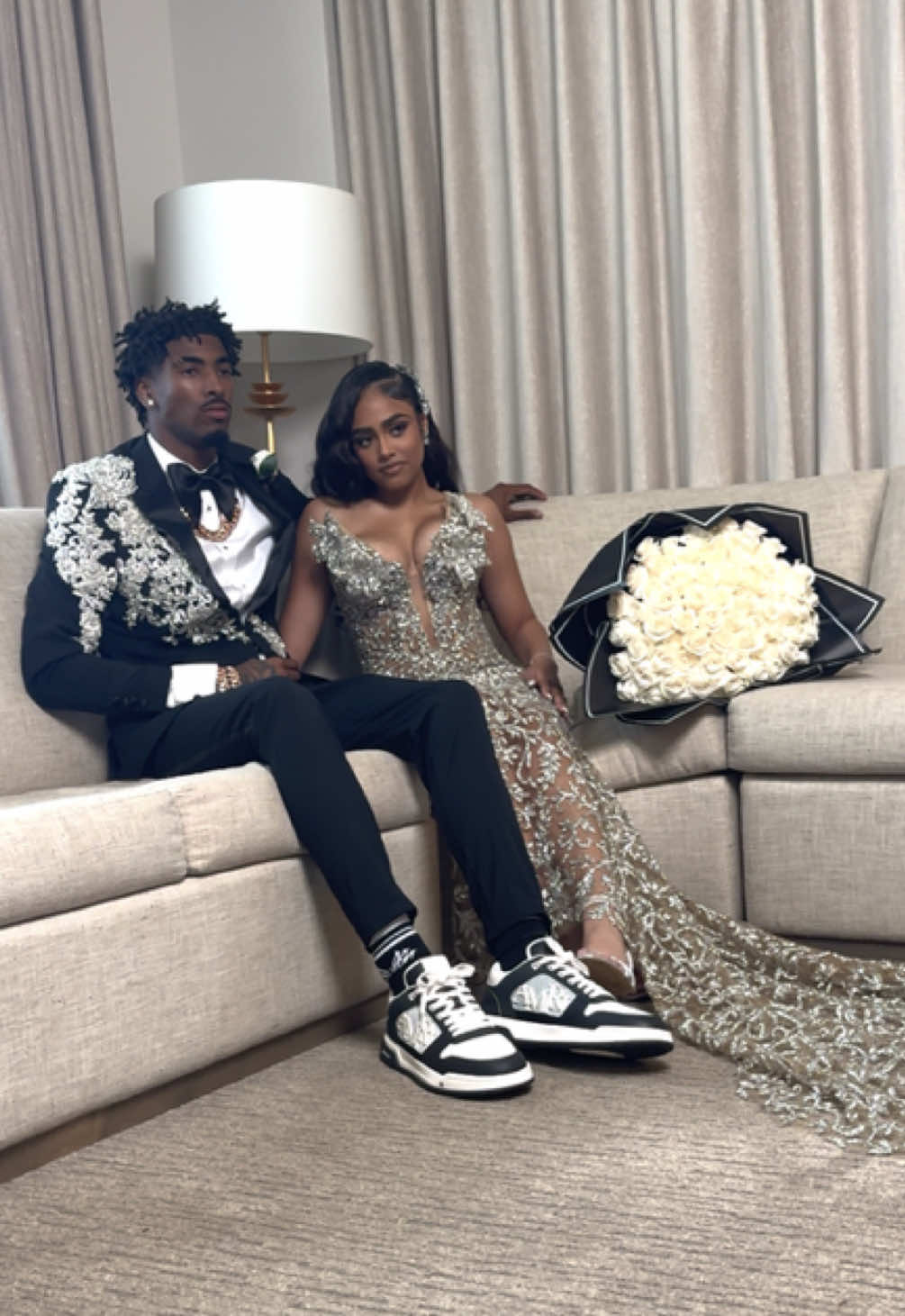 part 2🥰 #prom2025 #foryoupage #couplegoals #trending #seniors #recap #promiserings 