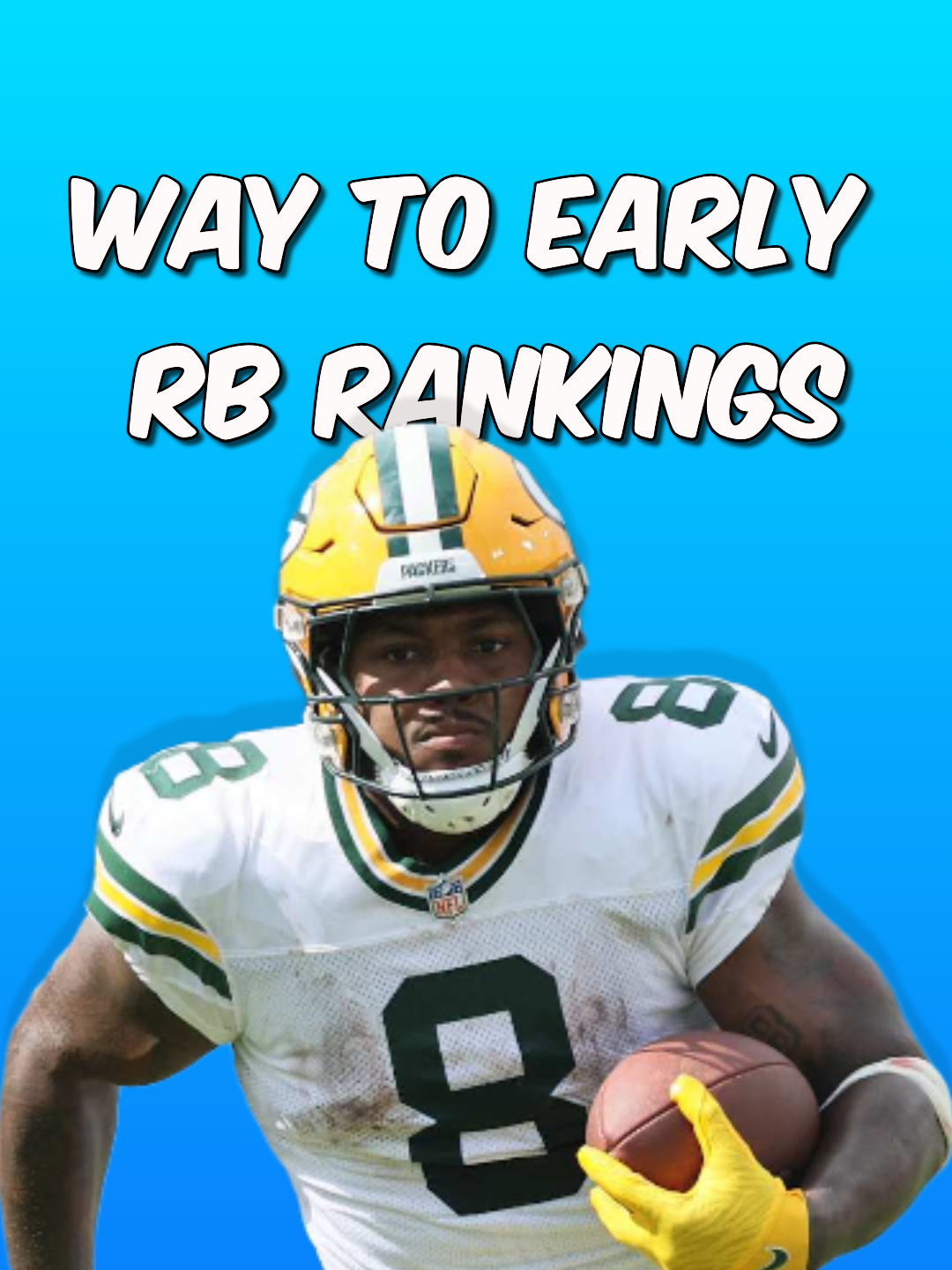 Updated Way To Early Top 12 RBs For Fantasy Football #nfl #fantasyfootball #fantasyfootballadvice #fyp