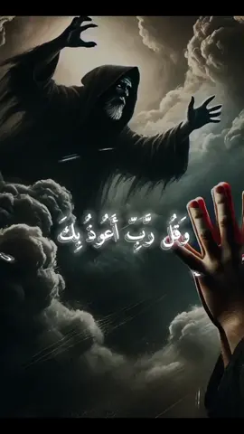 وَقُل رَّبِّ أَعُوذُ بِكَ مِن هَمَزَٰتِ الشَّيَٰطِينِ 🤲 #قران #قران_كريم #quran #Quran  #ارح_سمعك_بالقران  #احمد_العجمي 