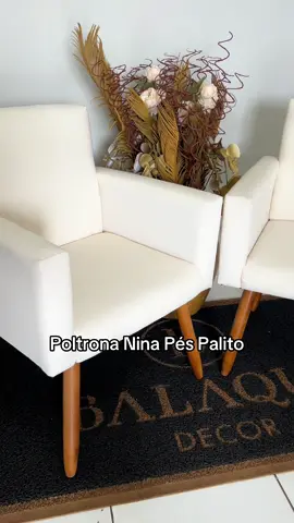 Sofisticação e conforto para o seu ambiente comercial! ✨ A Poltrona Nina com pés palito é ideal para recepções, salas de espera e escritórios que prezam por estilo e bem-estar 💛 🛒 Acesse nossa loja no TikTok Shop e aproveite descontos exclusivos! #tiktokshop #tiktok #poltrona #ninapéspalito #poltronadecorativa #balaquidecor #consultório #recepção #homedecor #decoração 