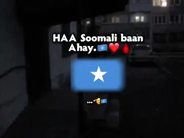 Soomali ban ahy🇸🇴🫡🩸#soomalitiktok #soomali #mogadishu #noqabiil🚫 #fyp #fyppppppppppppppppppppppppppppppppppp 