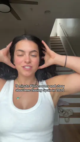 it was a scary time #pilatesinstructor #pilatesarms 