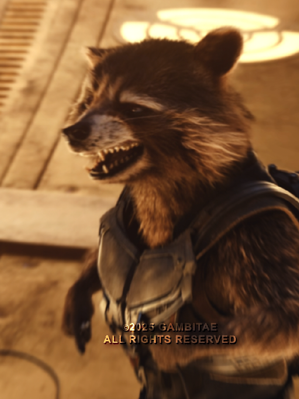 Small in size savage in battle #rocketraccoon #gotg #marvel #guardiansofthegalaxy #marvelstudios #rocketedit 