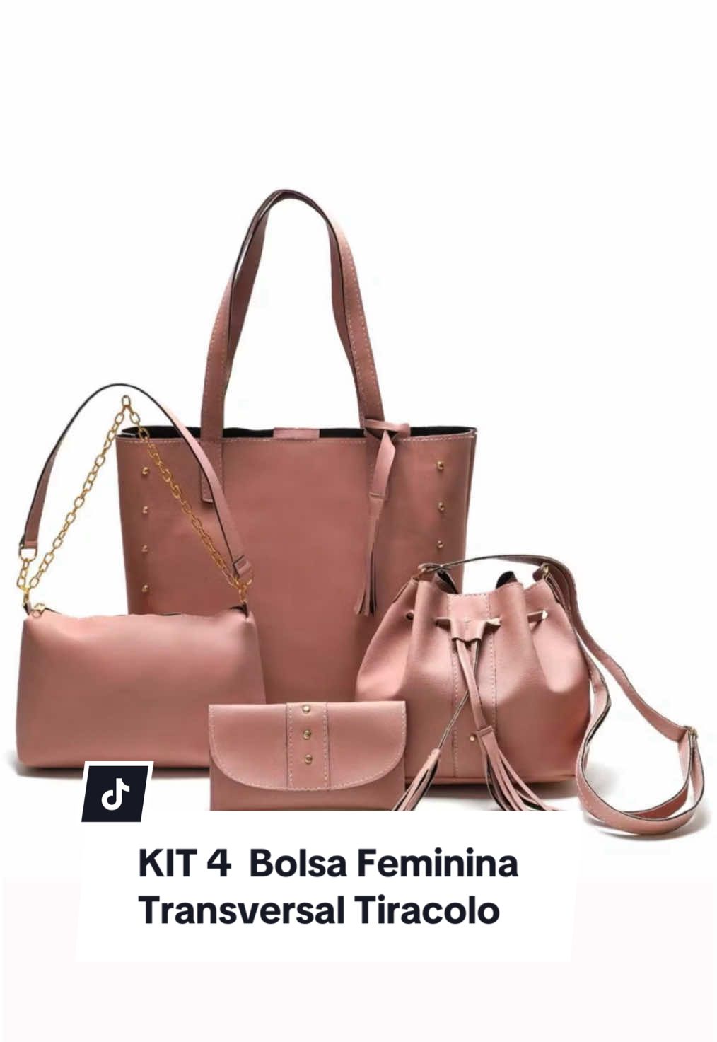 KIT 4  Bolsa Feminina Transversal Tiracolo   Link copia e cola  ( Shoppee )  https://s.shopee.com.br/800ISFon7z ##bolsas##bolsasfemininas##kit