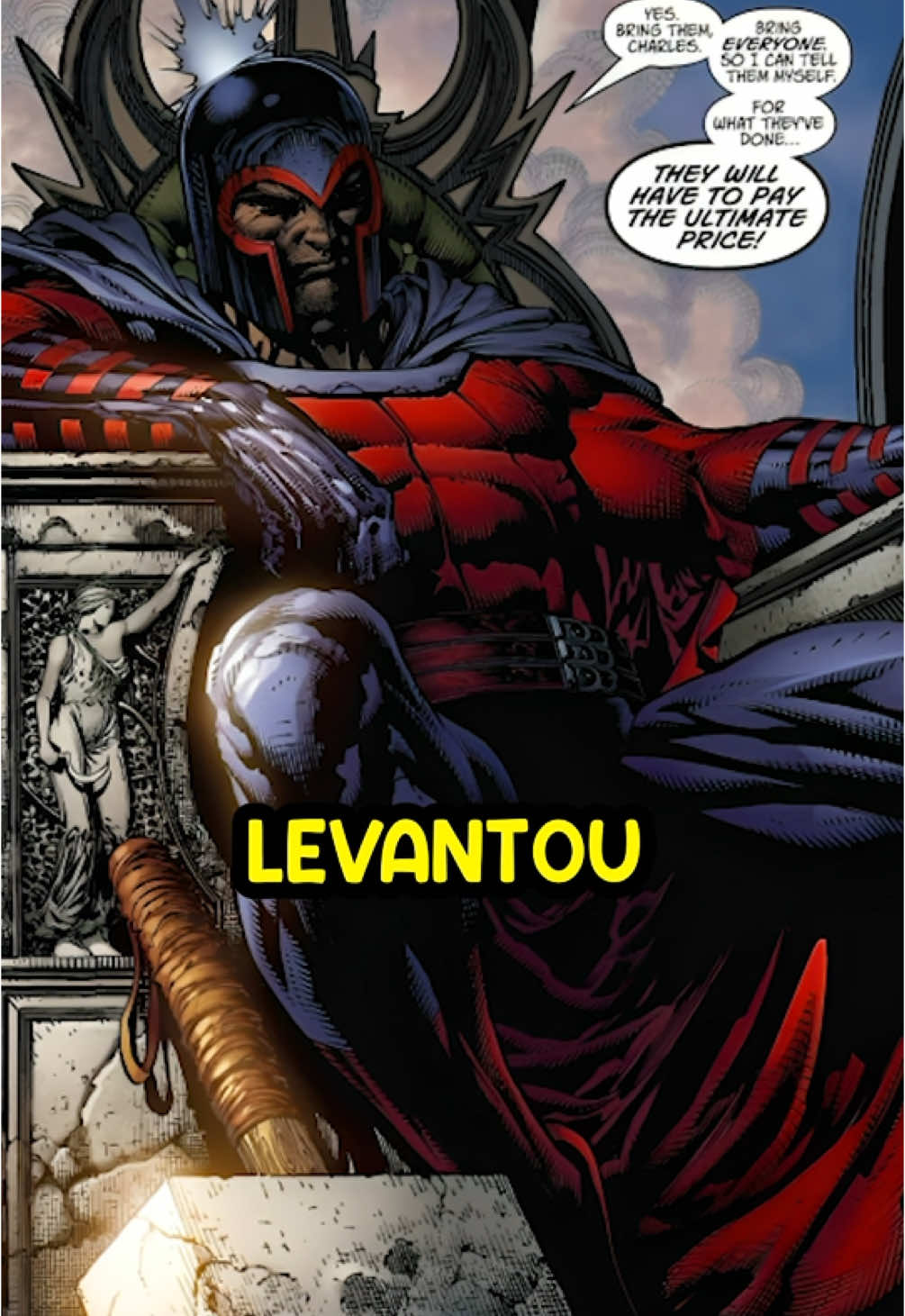 Magneto Levanta o Mjolnir! #quadrinhos #magneto #xmen #fyp #marvel 