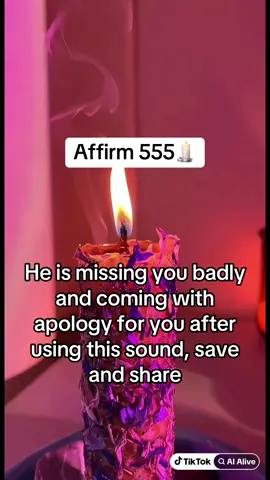 Affirm 555🕯️ #LoveSpell #PowerfulLoveSpell #HeWillApologize #ManifestLove #SpiritualTikTok #WitchTok #LoveMagic #CandleMagic #ApologySpell #DivineTiming #TwinFlameJourney #SoulmateEnergy #SpiritualMessage #MysticVibes #LoveAttraction #HealingLove #ExBackSpell #LoveRitual #EnergyShift #HeartHealing #SpiritualHealing #LoveReconciliation #MagickWorks #TikTokTarot #UniverseListens #LoversReunion #SpiritualGuidance #MagicIsReal #RomanticEnergy #CandleRitual #DivineMasculine #SacredUnion #ForgivenessSpell #MysticalMagic #WitchyVibes #BringHimBack #HeartChakraOpen #MagickalIntent #SpellboundLove #RitualsThatWork #TikTokSpells #ReclaimLove #ChanneledMessage #DivineLove #IntentionalMagic #ThirdEyeOpen #HealingTogether #AttractYourEx #TrueLoveReturns #TikTokManifestation