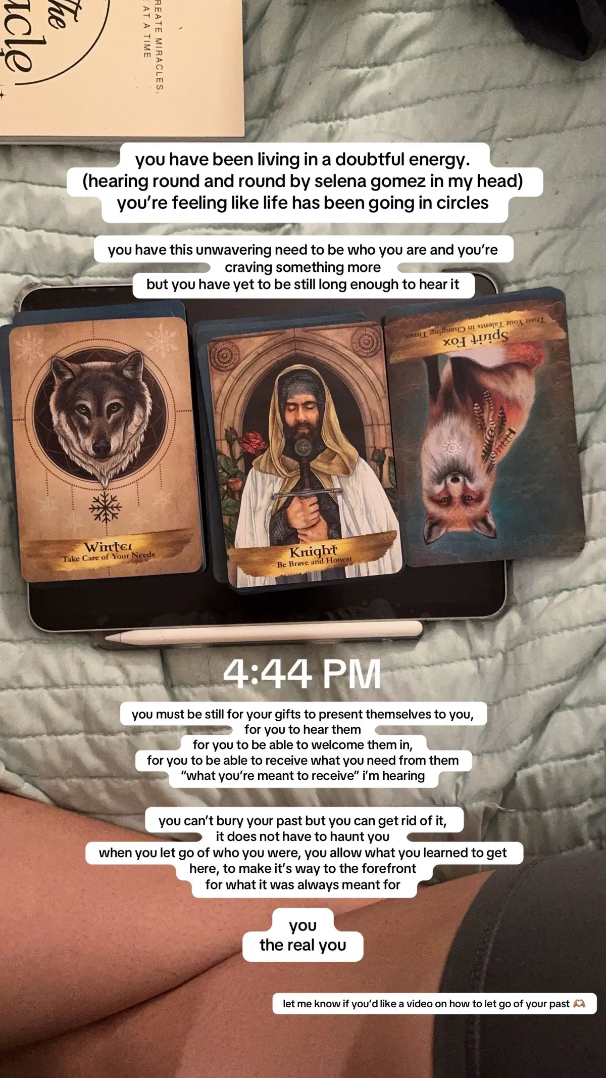 “so tell me what’s the joy of giving if you’re never pleased? on my last strength against you, baby tell me what you need”  #collectivemessage #oracleread #angelsandancestors #444 #collectivereading 