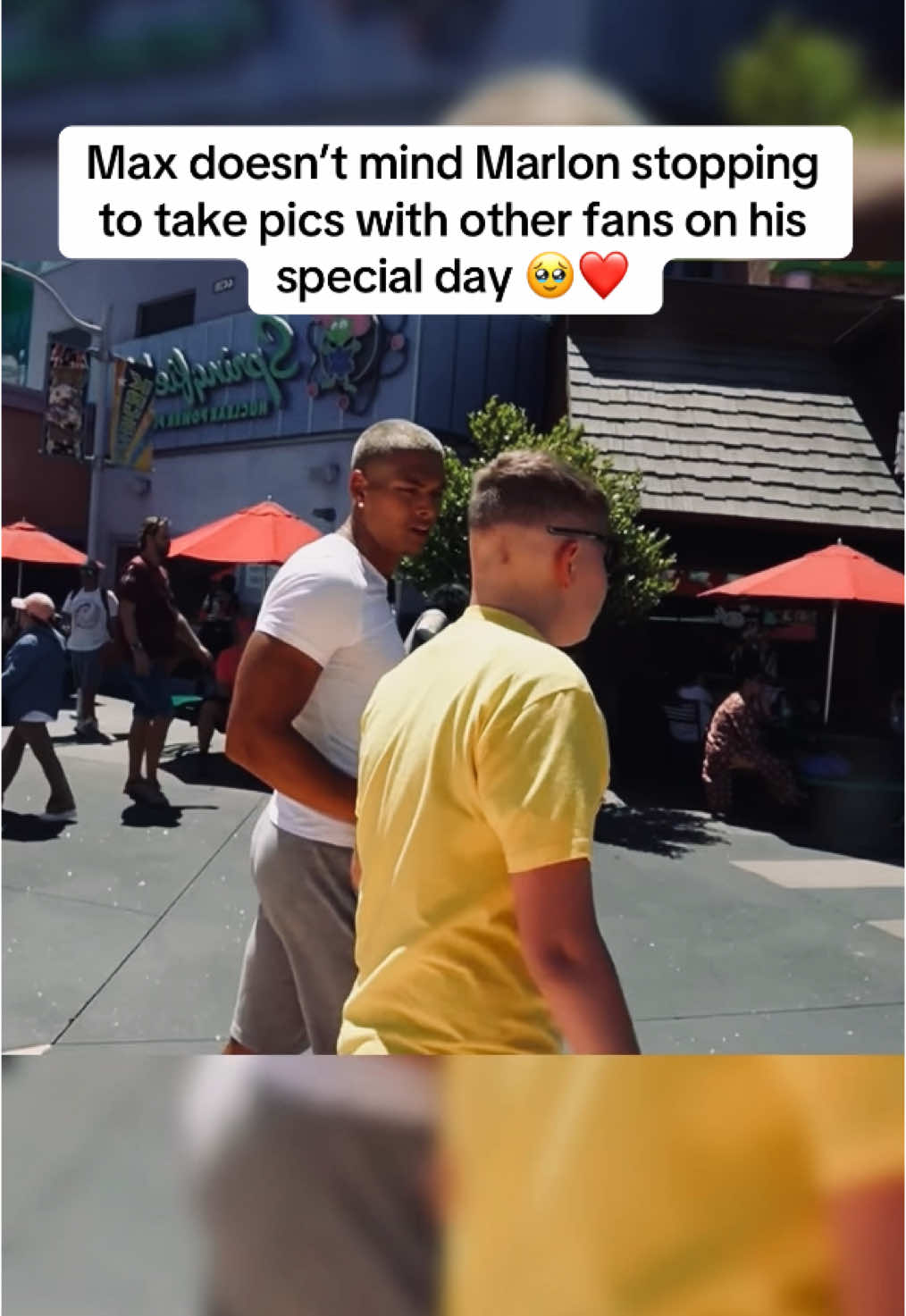 Max is the perfect person to spend this day with Marlon 🥹🙏🏼 #marlon #nkneenib 