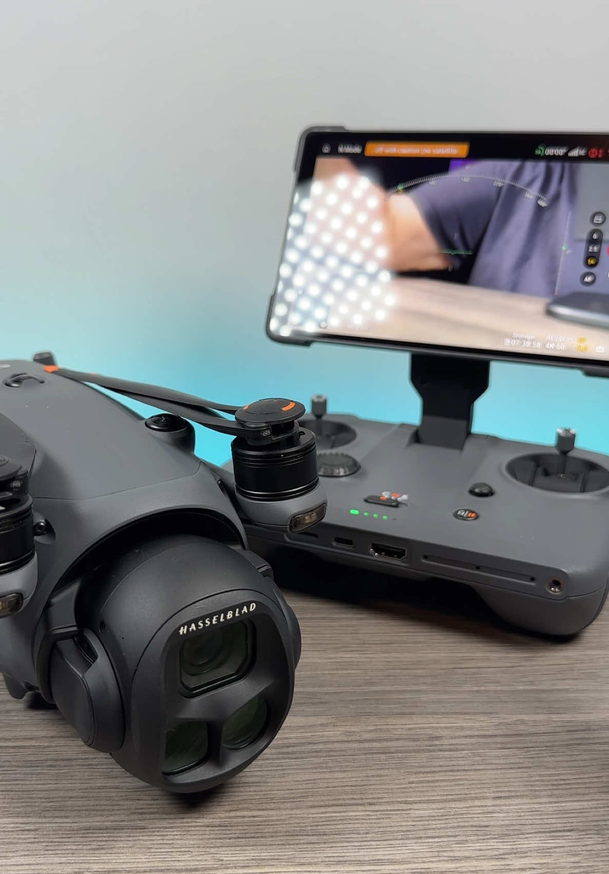 The DJI RC Pro 2 and Mavic 4 Pro is the perfect combination for capturing vertical content for social media #dji #mavic4pro #drones