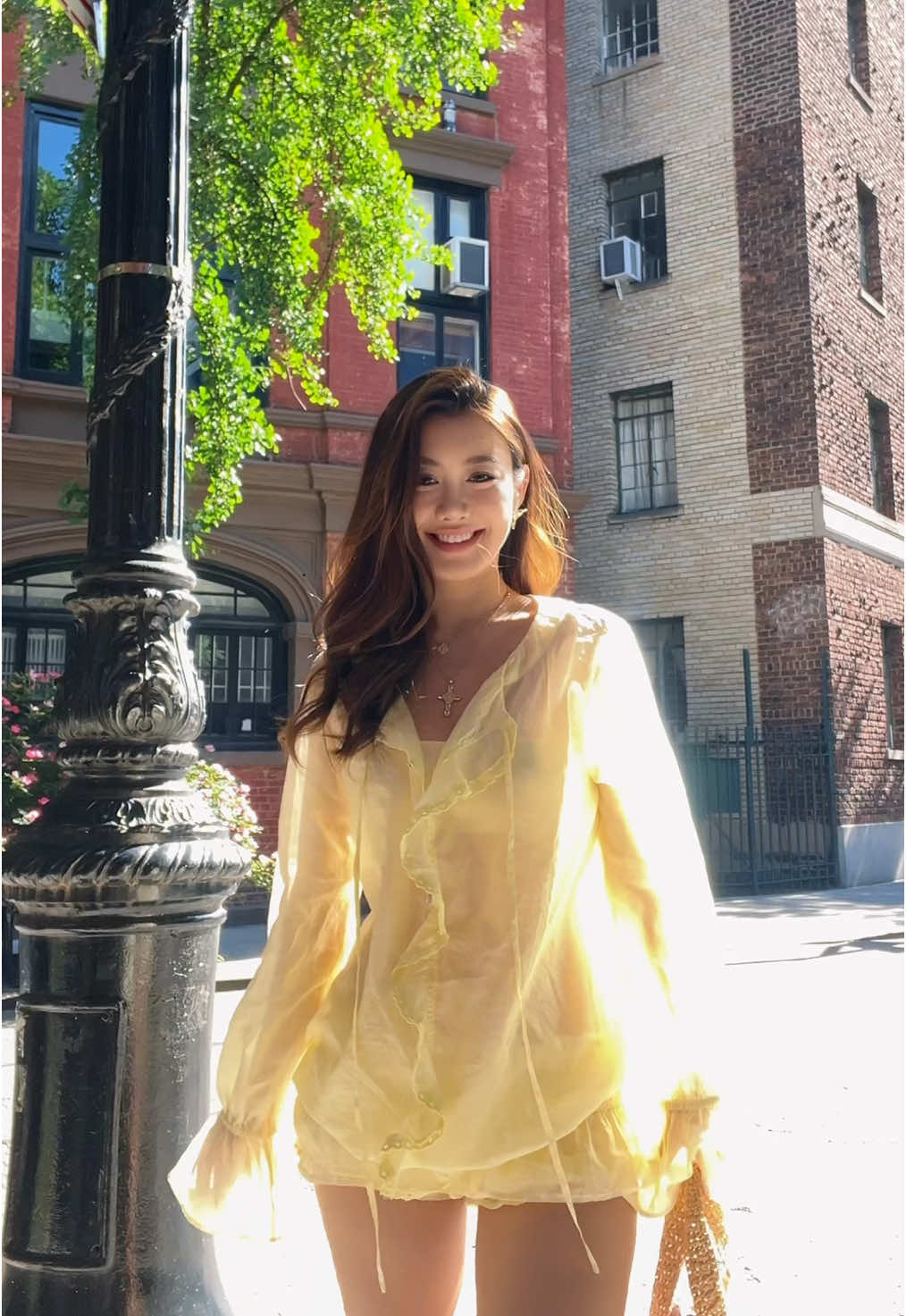 “she’s slaying”  #OOTD #outfit #newyorkcity #nyc #spring #Summer #summervibes #fyp 