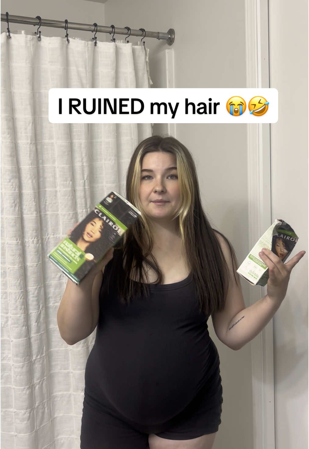 Now what lol #hairdye #hairdyetransformation #haircolorchange #failvideo 