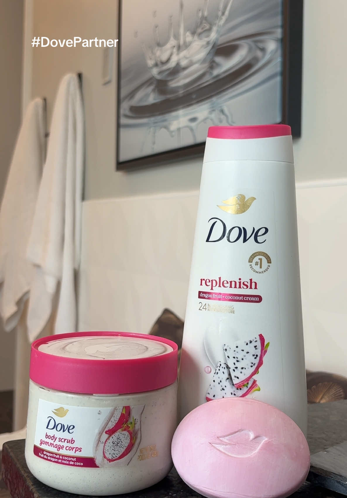 my favorite shower routine 🧖🏼‍♀️🧼🫧 @Dove Beauty & Personal Care #DovePartner #showertok #showerroutine #dovebodywash #showerproducts #creatorsearchinsights  