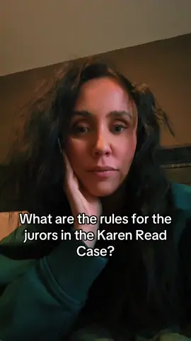 So what are the rules for the jurors in the Karen Read Case? Let me explain… #KarenRead #KarenReadTrial #LawyerBreakdown #TrialTwist #LegalAnalysis #DefensePerspective #truecrimetok #TrueCrimeTikTok #TrueCrimeTikTok #LiveAt6 #truecrime #CourtroomUpdate #greenscreen #TrueCrimeCommunity 