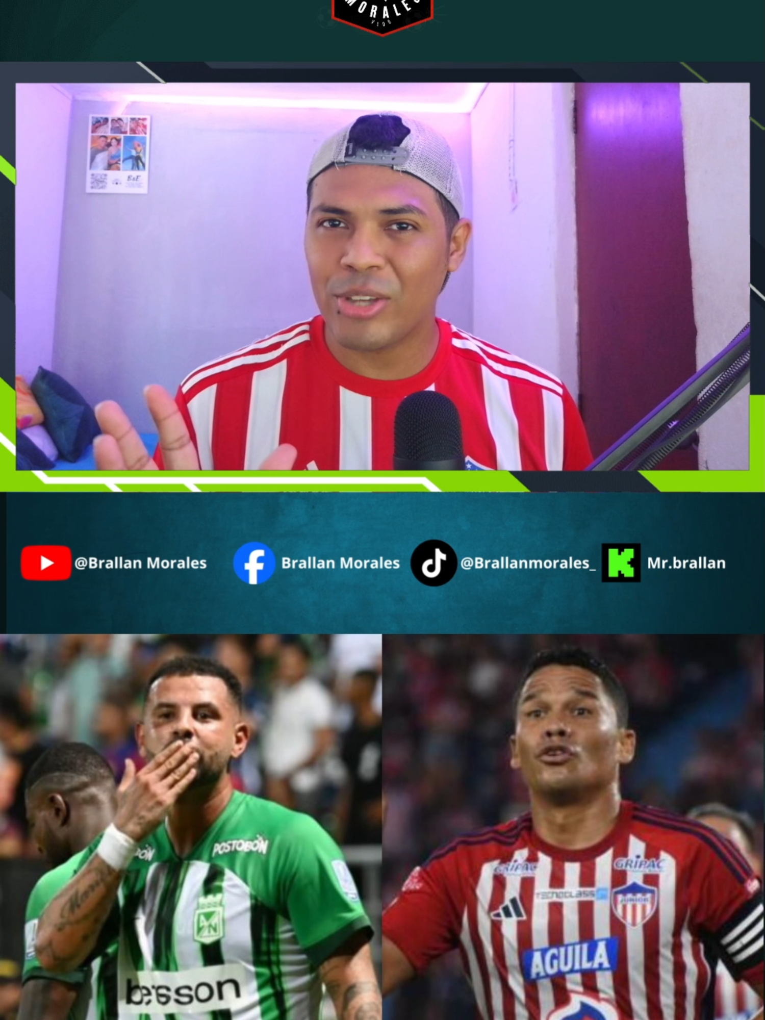 🎥🔥 ¡Se viene un partidazo! 🔥🎥 Este domingo 25 de mayo a las 4:00PM, el Atanasio Girardot será testigo de un choque de titanes: 🟢 Atlético Nacional vs 🔴 Junior FC ¡Duelo clave por la fecha 20 de la Liga BetPlay 2025! 💥⚽ #LigaBetPlay #AtléticoNacional #JuniorFC #FútbolColombiano #ReelFutbolero #Partidazo #Medellín #AtanasioGirardot