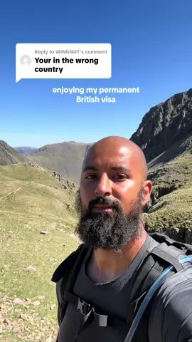 Replying to @WINGNUT making the most of it whilst I’m in the wrong country 😂 #Hiking #hikingadventures #hiketok #traveltok #ukhiking #ukcomedy 