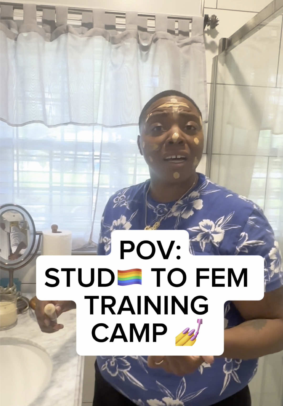 At this rate ima be a 5 star Fem by Pride 💅 #studsoftiktok #femsoftiktok #funny  #fyp #transformation 