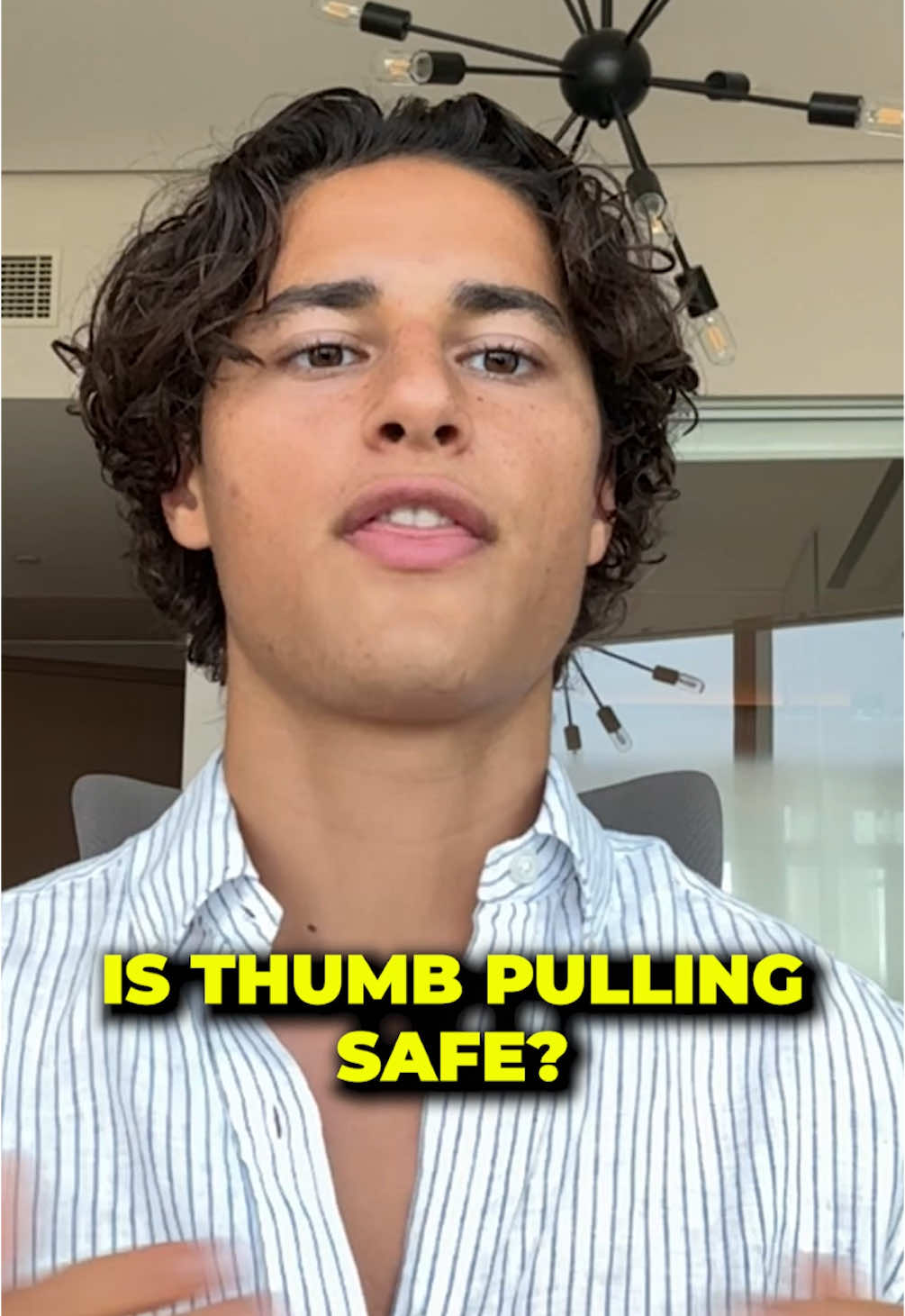 Is thumbpulling safe  #GlowUp #looksmax #mewing #thumbpulling 