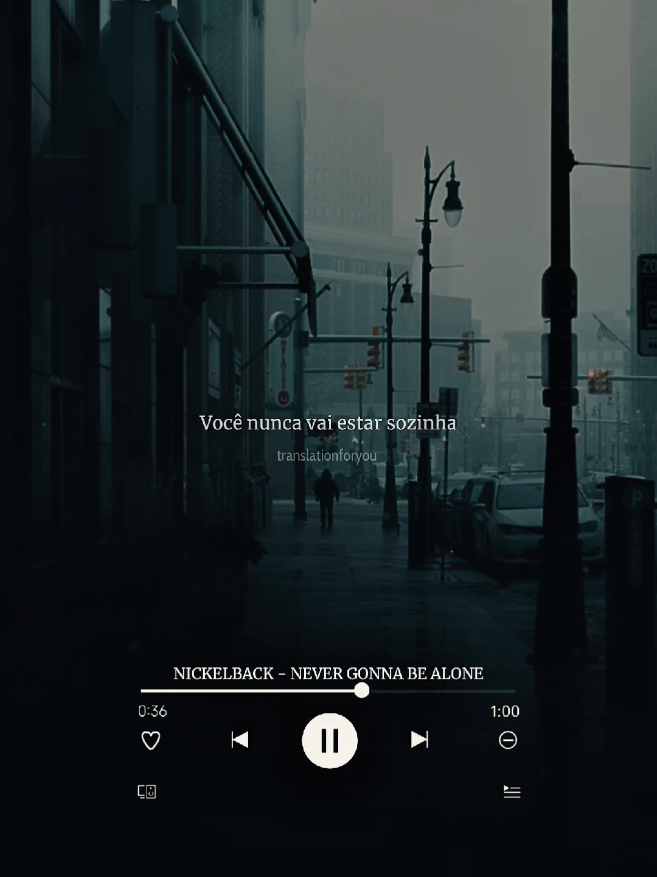 #nickelback #nevergonnabealone #fyp #foryoupage #traducao 