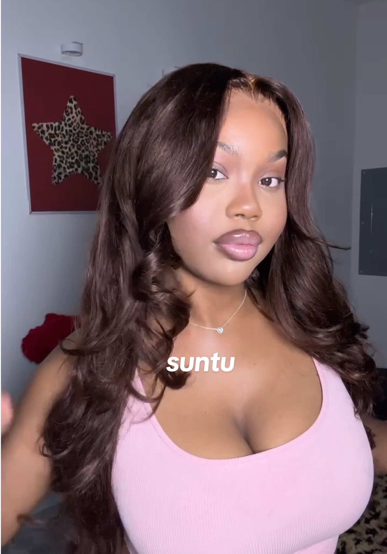 i ate this mf install! 🔥 I CANT LIE @Suntu Hair Store  #suntuhair#suntuwig#brownwig#chocolatebrownwig#lacefrontwig#chocolatebrownhair#frontalwiginstall#humanhair#bodywavehair #fyp 