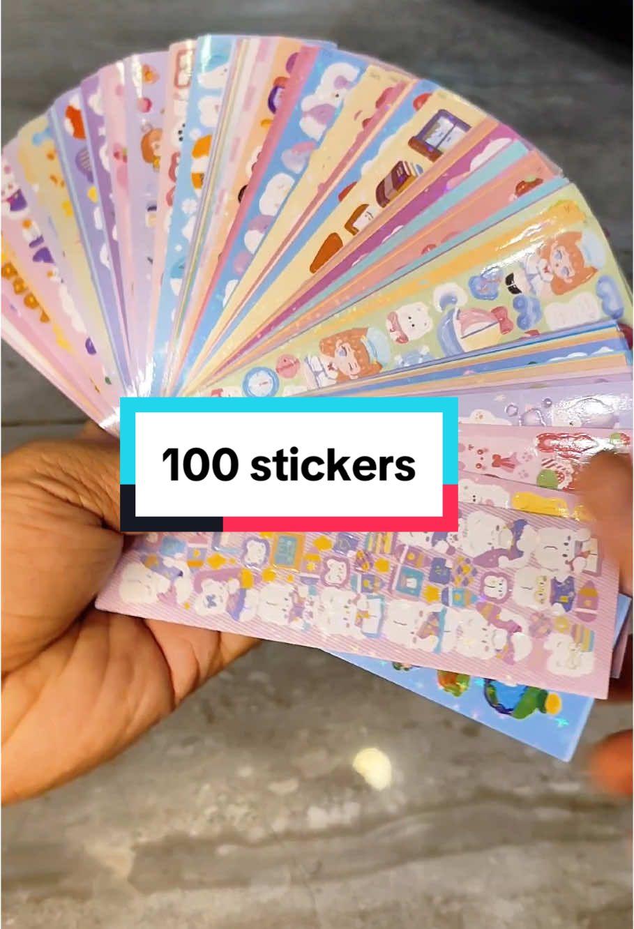 Miếng dán stickers cho bé thoả sức dán tranh trí #stickers