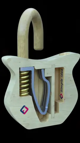 Cơ cấu ổ khóa #giadung #giadungtienich #giadungtienloi #giadungthongminh 