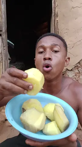 inhame cozido #vidasimples #comer #inhame 